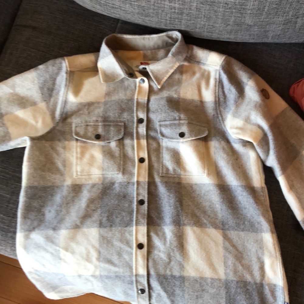 Canada shirt w fog chalk white fjallraven